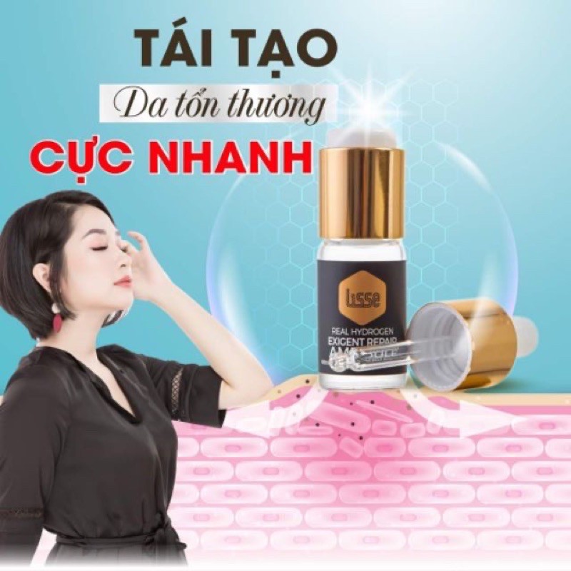 TINH CHẤT LISSE SIÊU CĂNG BÓNG XOÁ NÁM, MỤN, THÂM, NHĂN, LÃO HOÁ[TÁCH LẺ 1 ỐNG]