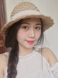 Mũ rộng vành nữ bằng sợi thô