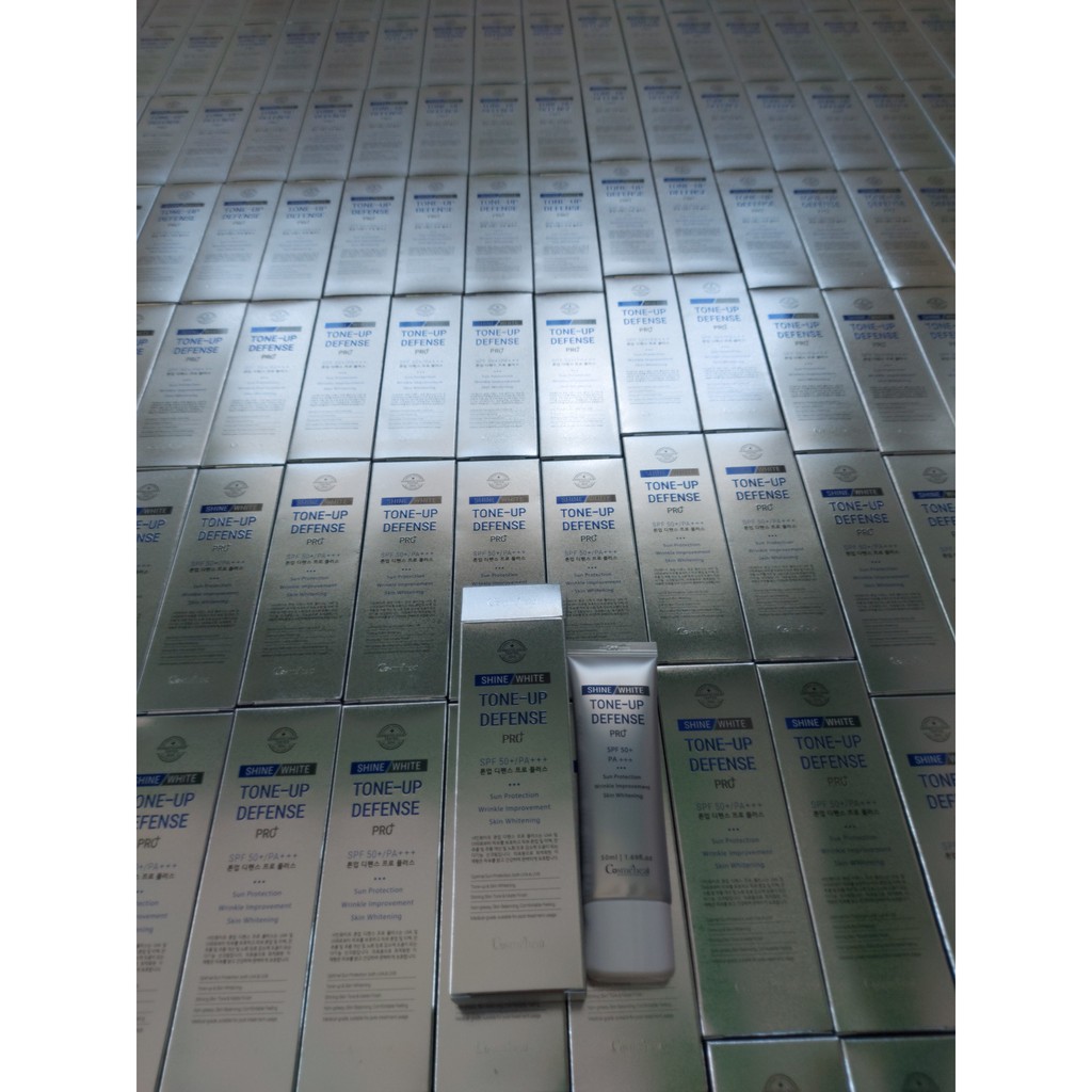 Kem Chống Nắng Cosmeheal Shine White Tone Up Defense Pro+