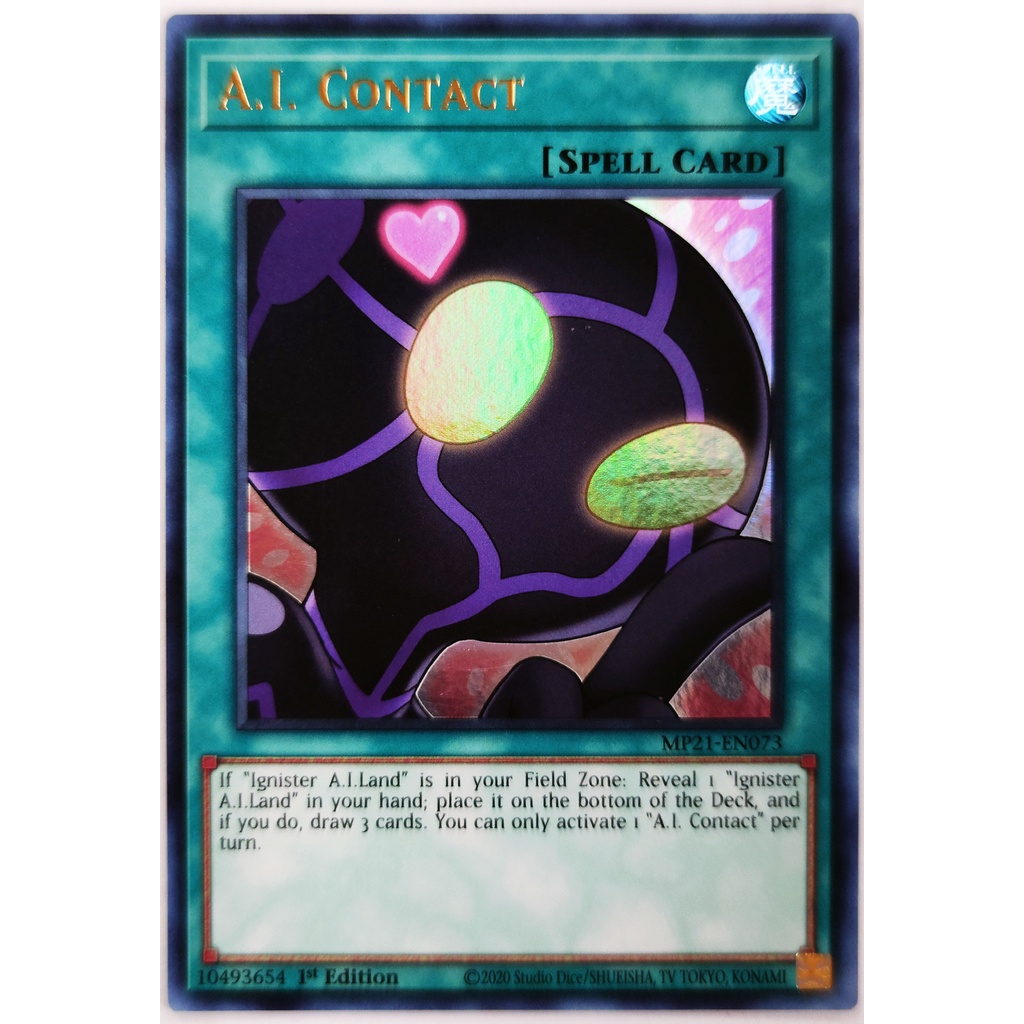 [Thẻ Yugioh] A.I. Contact |EN| Ultra Rare / Super Rare (VRAINS)