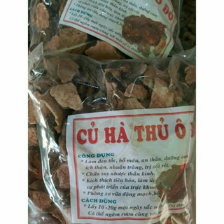 1kg củ hà thủ ô khô
