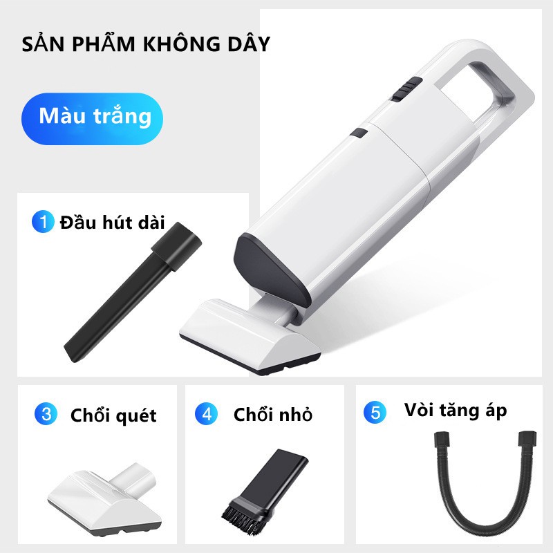 UPUPIN-Máy hút bụi nệm 4 đầu hút thông minh hút sạch bụi bám lâu ngày,lông thú cưng - BH 12 tháng