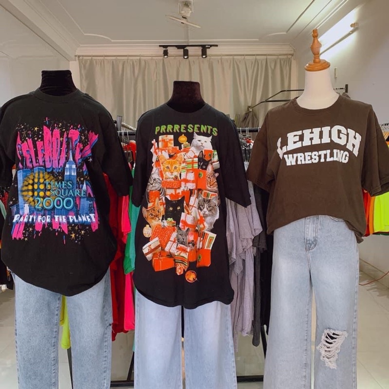 Áo thun mỹ 2hand LOẠI 1 uy tín - chất lượng. Khách chọn Màu, chọn Size, Mẫu ngẫu nhiên