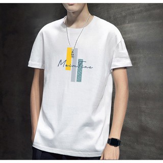 Áo thun nam cổ tròn, áo phông nam màu trắng in hình thêu chữ đẹp cao cấp att004