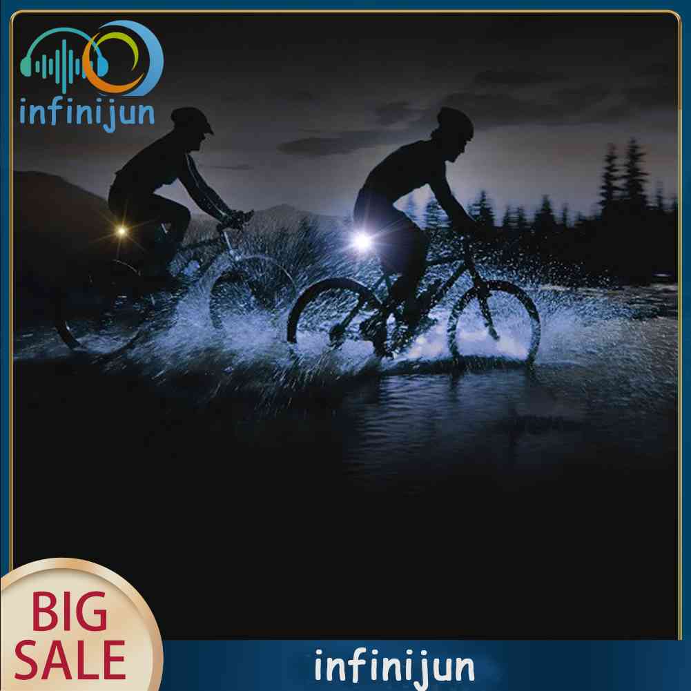 Đèn LED 5 Bóng Gắn Đuôi Xe Đạp Có Thể Sạc Lại Bằng Cổng USB