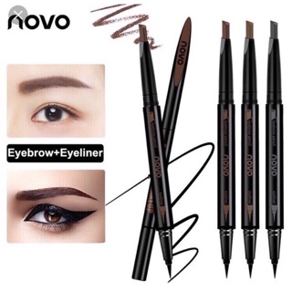 24% GIẢM Chì kẻ mày 2in1 NoVo Makeup Seduce (kẻ mày + kẻ mắt)
