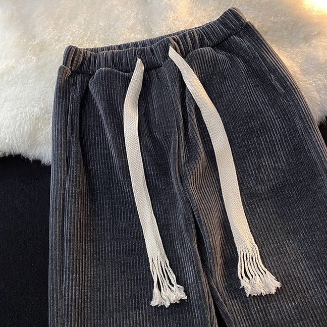 NUZIRO  Quần dài  ống rộng thời trang phong cách Hàn Quốc dành cho nữ