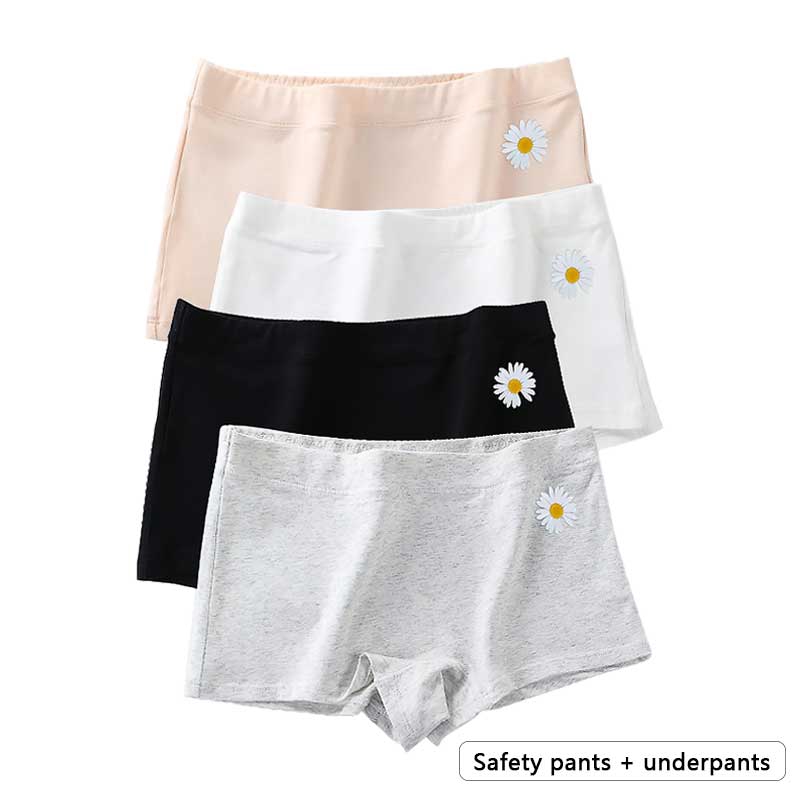 Quần Lót Cotton Thoải Mái Trang Trí Họa Tiết Hoa Cúc Cho Nữ | BigBuy360 - bigbuy360.vn