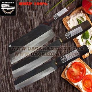 Bộ dao khánh linh - combo 03 dao nhà bếp - nhíp 100%