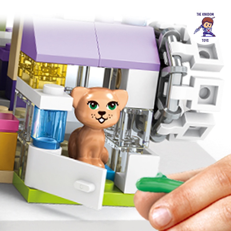 Đồ Chơi Lắp Ráp Friends Mô Hình Ngôi Nhà Tình Bạn Emma Olivia Và Andrea Đồ Chơi Bé Gái 3012