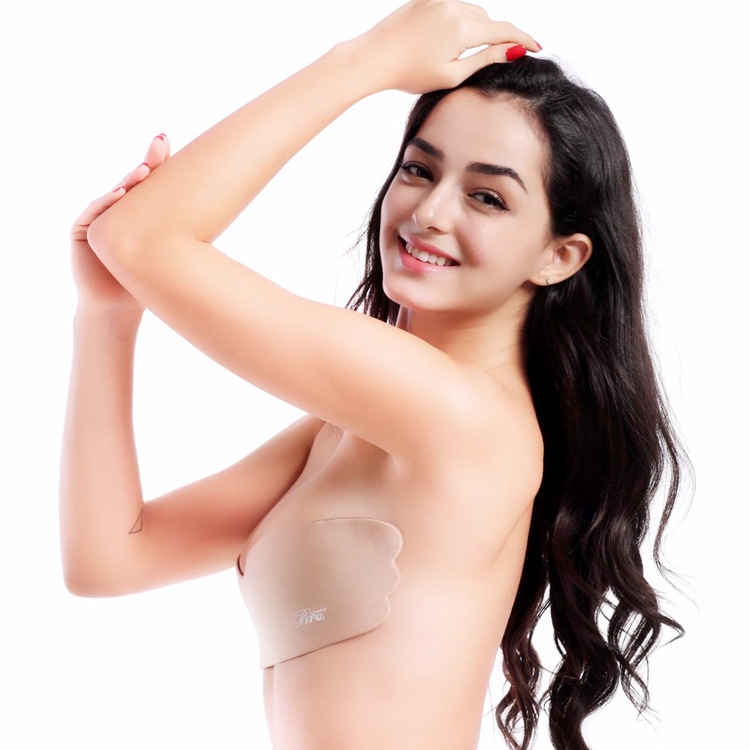 Miếng Dán Nâng Ngực Bằng Silicone Màu Trơn Quyến Rũ Cho Nữ