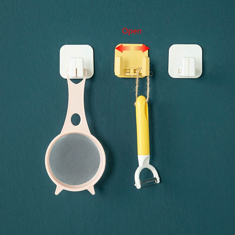 Móc Treo Khăn Gắn Tường Đa Năng Sáng Tạo