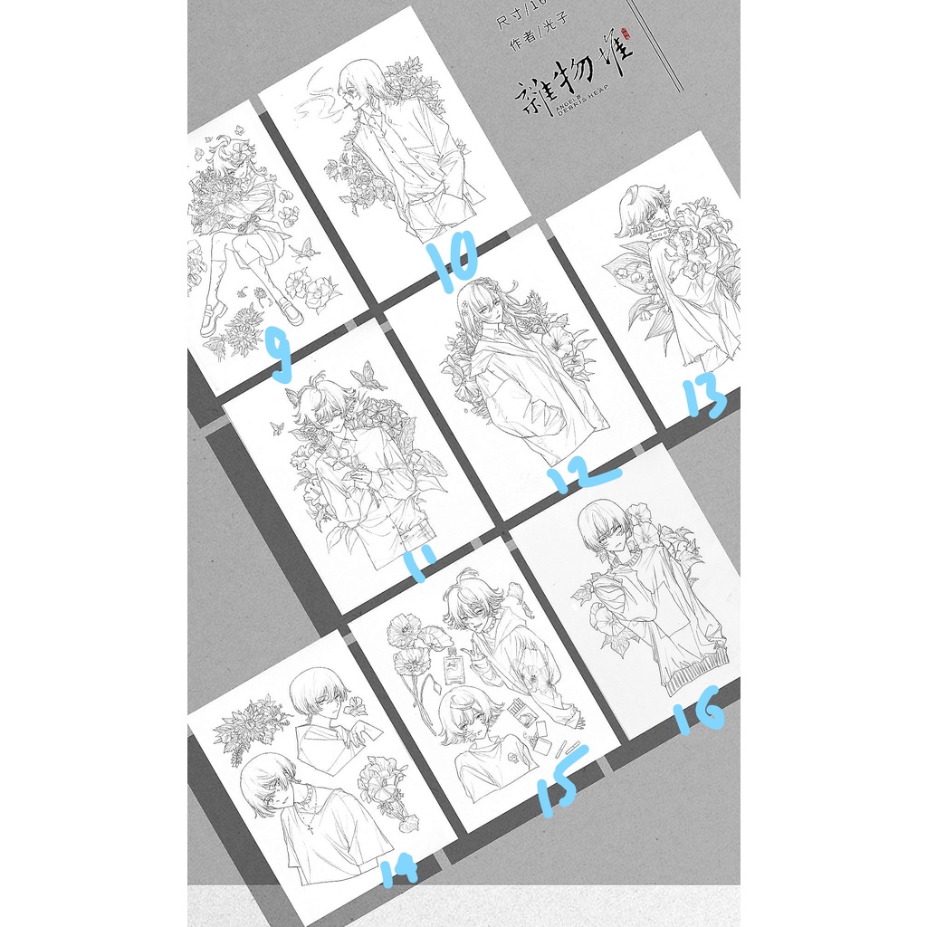 Line art a4 300gsm Philiko và Quang Tử xưởng Angel