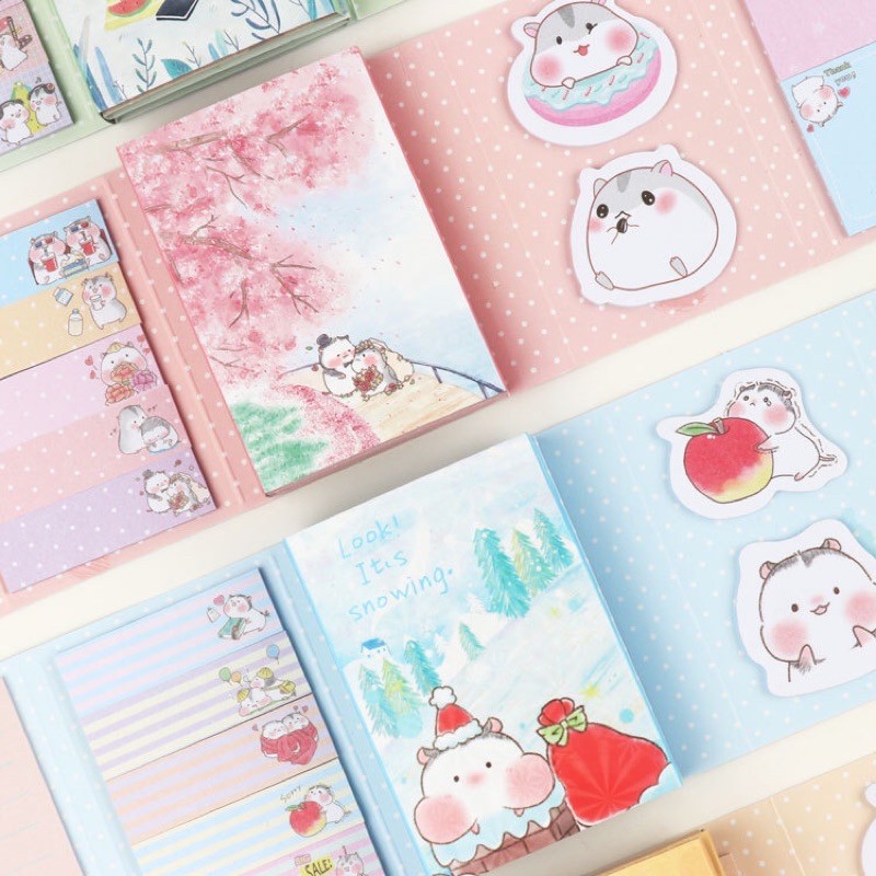 Tập giấy note chuột Hamster