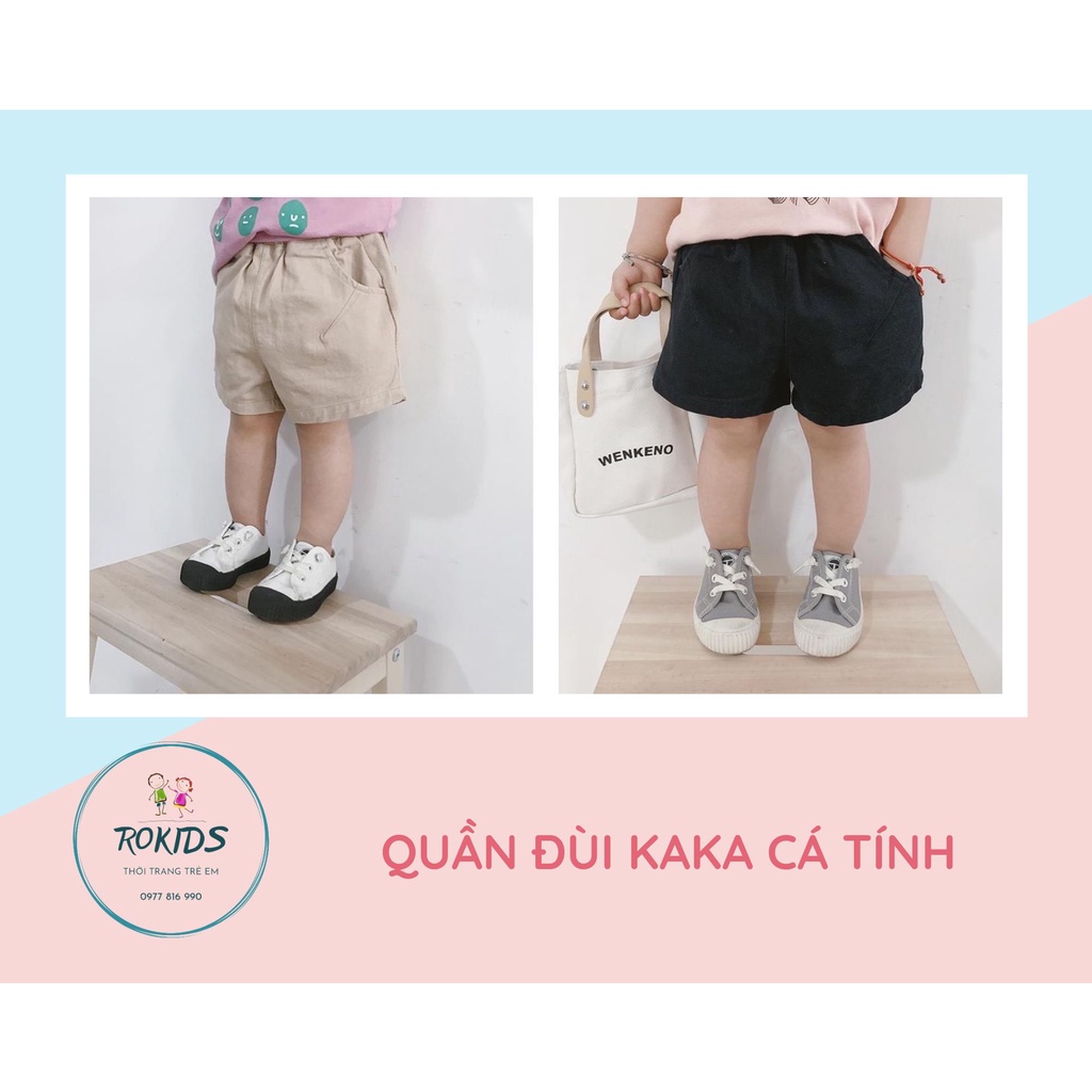 QUẦN ĐÙI BÉ TRAI, QUẦN KAKI NGẮN HÀN QUỐC