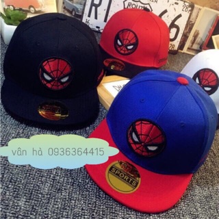 Mũ người nhện - Mũ Spiderman - Mũ cho bé trai