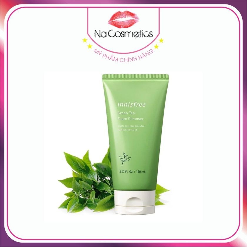 Sữa Rửa Mặt Trà Xanh Innisfree Green Tea Cleansing Foam