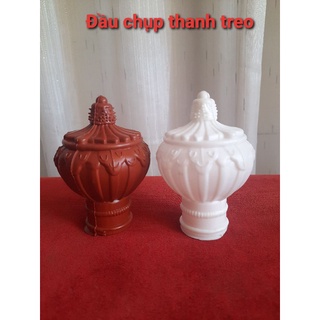 Đầu chụp thanh treo rèm cửa,màn cửa,⚡bền -đẹp⚡
