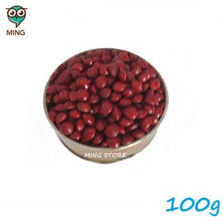Hạt hồng đậu 100g tặng mũi khoan mini 1.2 mm trang trí nhựa resin