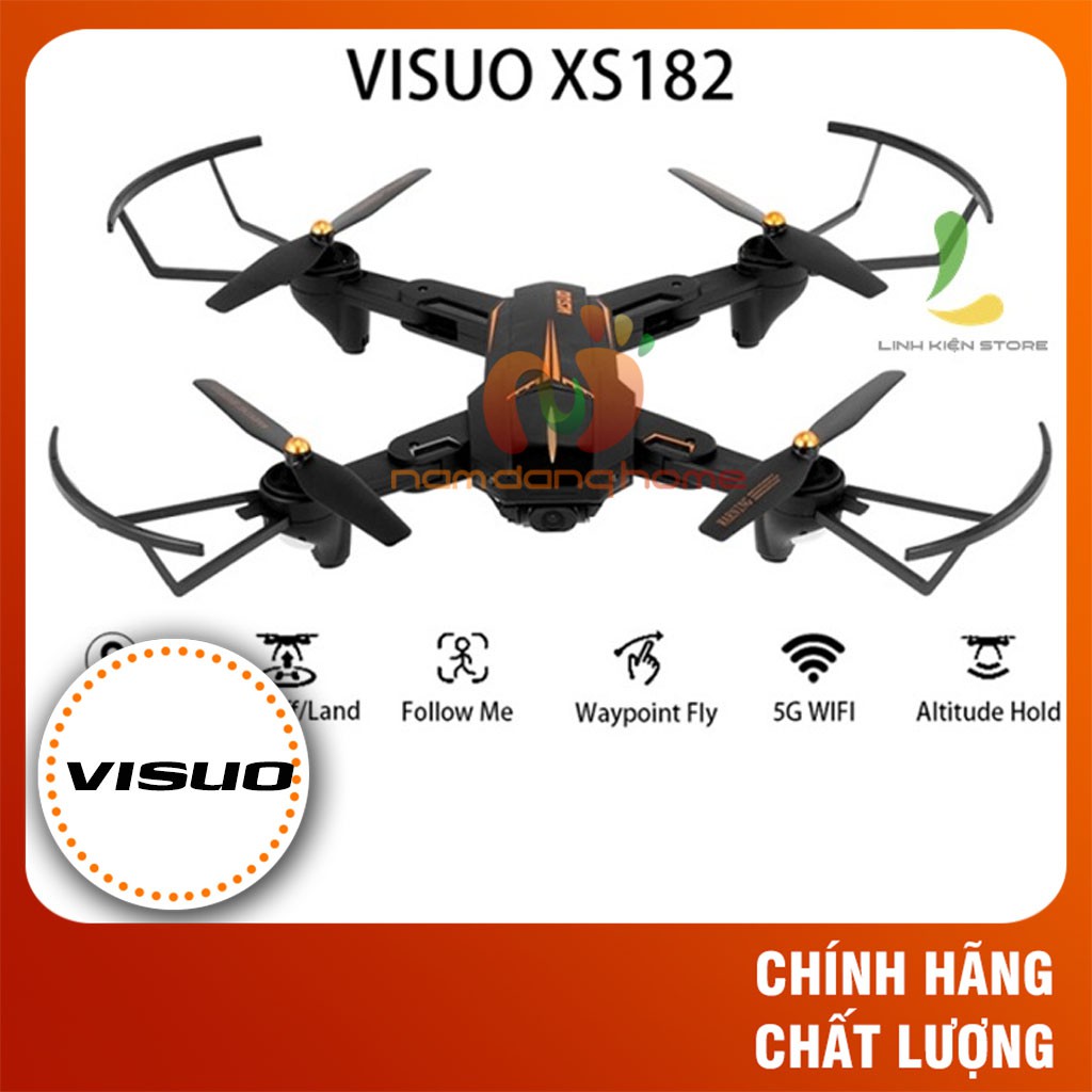 Flycam VISUO XS812 - Camera HD 2MP - Thời gian bay 15 phút