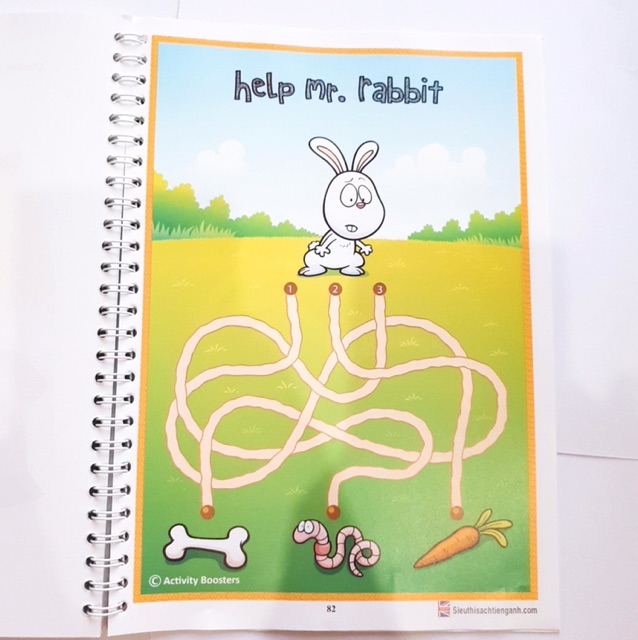 Học liệu cho bé 2-5 tuổi Busy Book