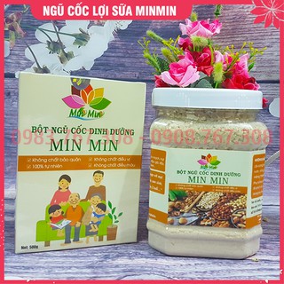 Ngũ Cốc Lợi Sữa MINMIN - Ngũ Cốc Dinh Dưỡng Cho Mẹ (500gr)
