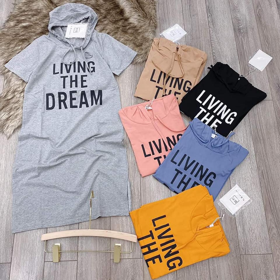 Váy mũ dream cotton fom rộng