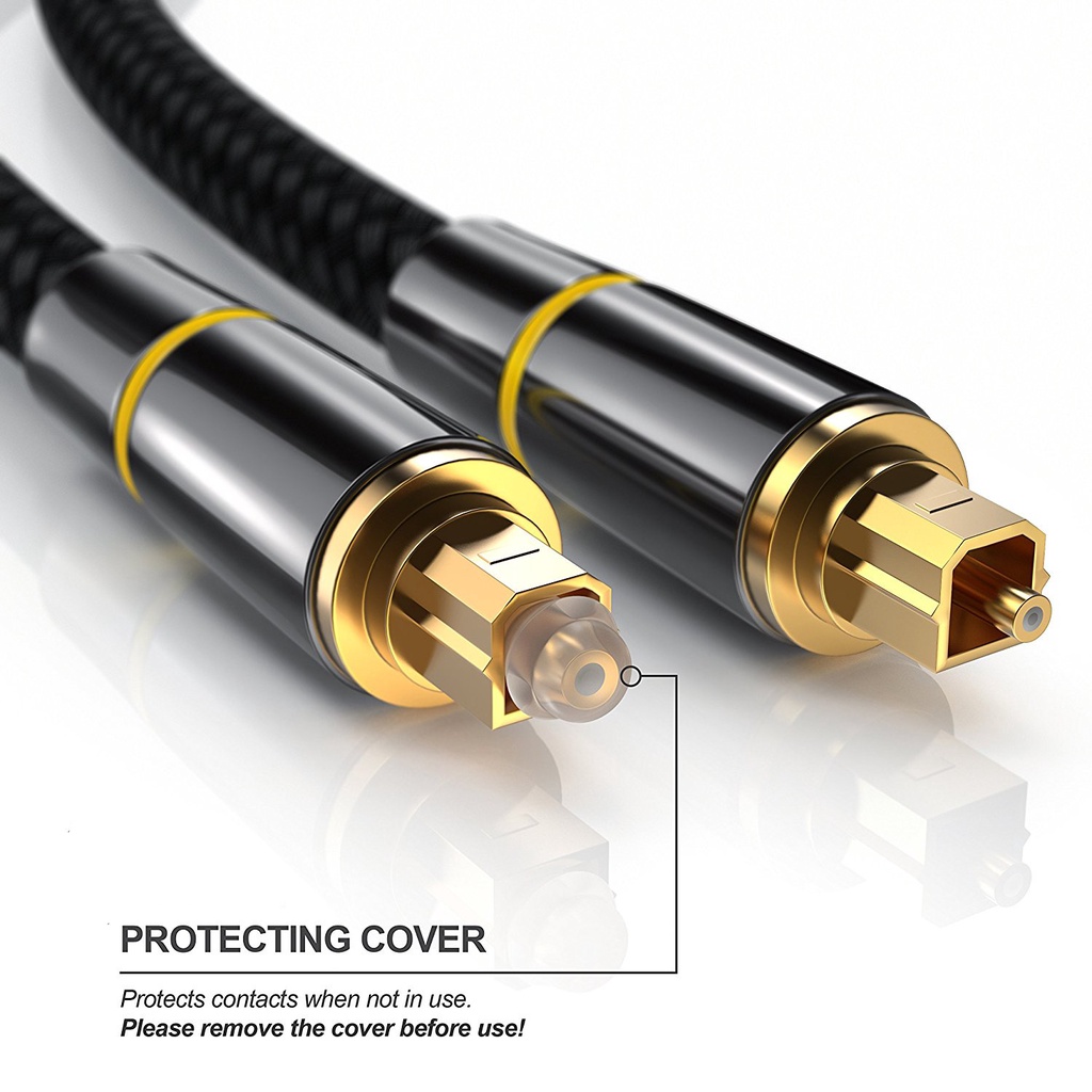 Dây Cáp Quang Âm Thanh Kỹ Thuật Số 1m/2m/3m/5m SPDIF Cho Bộ Khuếch Đại PS4
