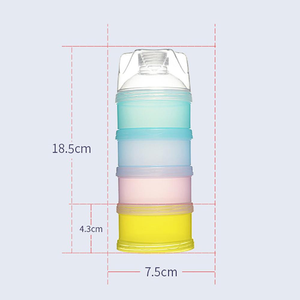 Bình Đựng Sữa Bột 4 Tầng Cỡ Lớn Tiện Dụng Cho Bé LAYOR1