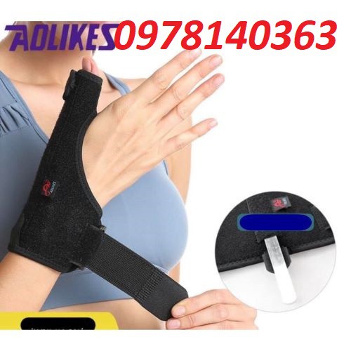 Băng cổ tay nẹp ngón cái Aolikes AL1677 free sai