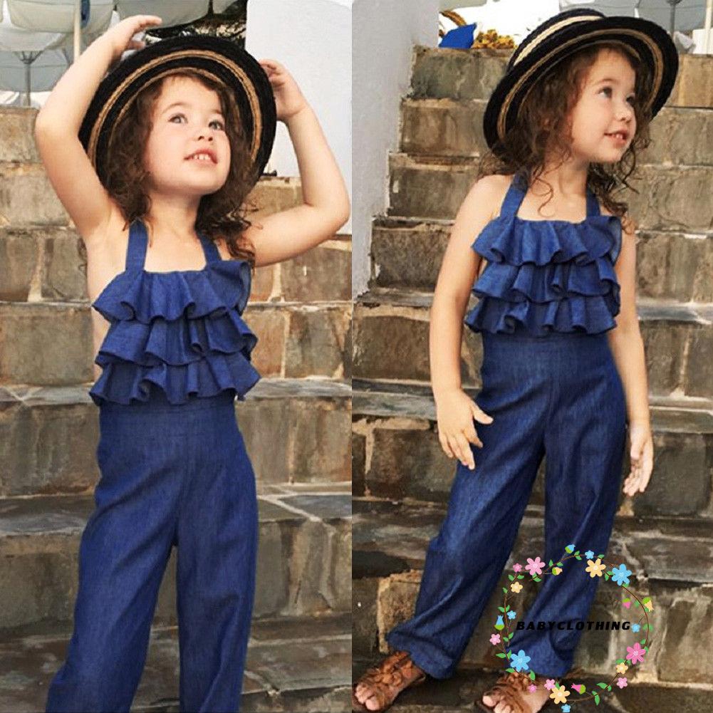 Set áo dài tay cổ tròn Liền Quần lót + quần short jeans dễ thương cho bé gái