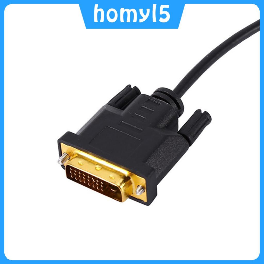 Dây Cáp Kết Nối Video Chuyển Đổi Dvi-I Dvi 24 + 5 Pin Sang Vga D-Sub