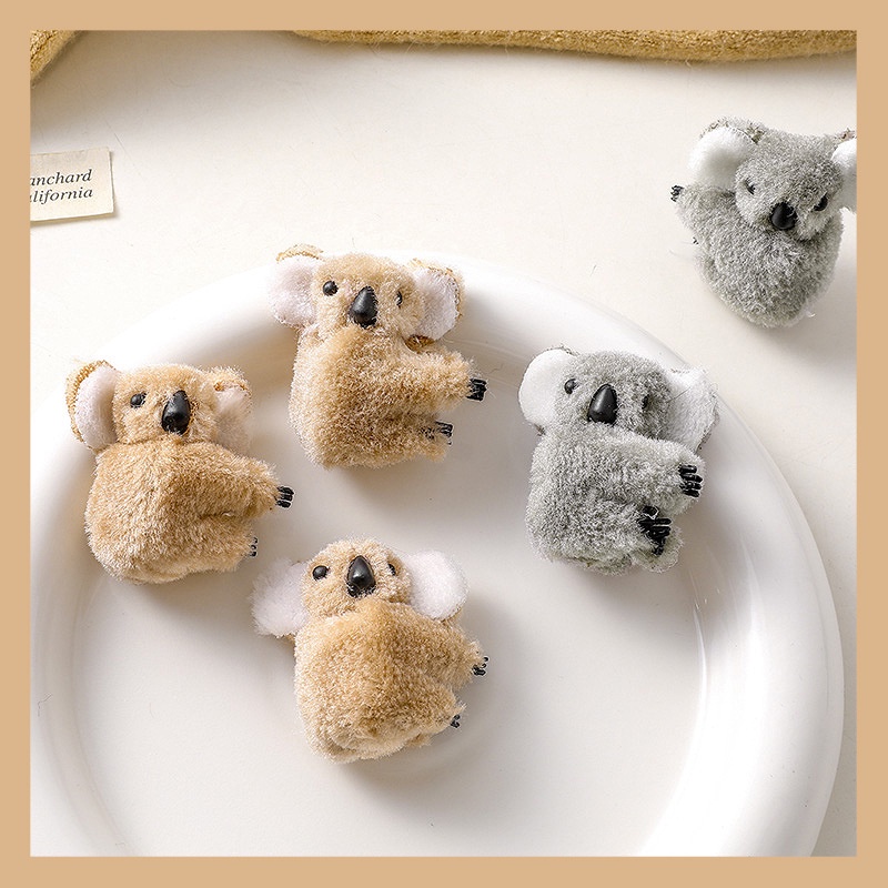 Kẹp tóc hình gấu Koala thiết kế dễ thương cho nữ