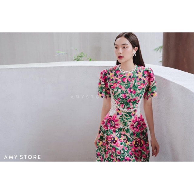 Váy hoa thiết kế VHS0121008