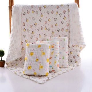 Chăn xô nhăn xuất nhật siêu mềm cho bé đắp mùa hè