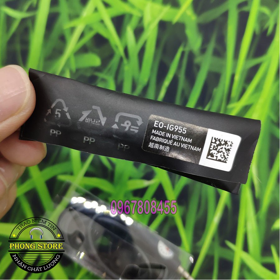 Tai nghe nhét tai galaxy s8, s9, 10 akg chất liệu dây dù chống đứt jack cắm 3.5mm - Phong store