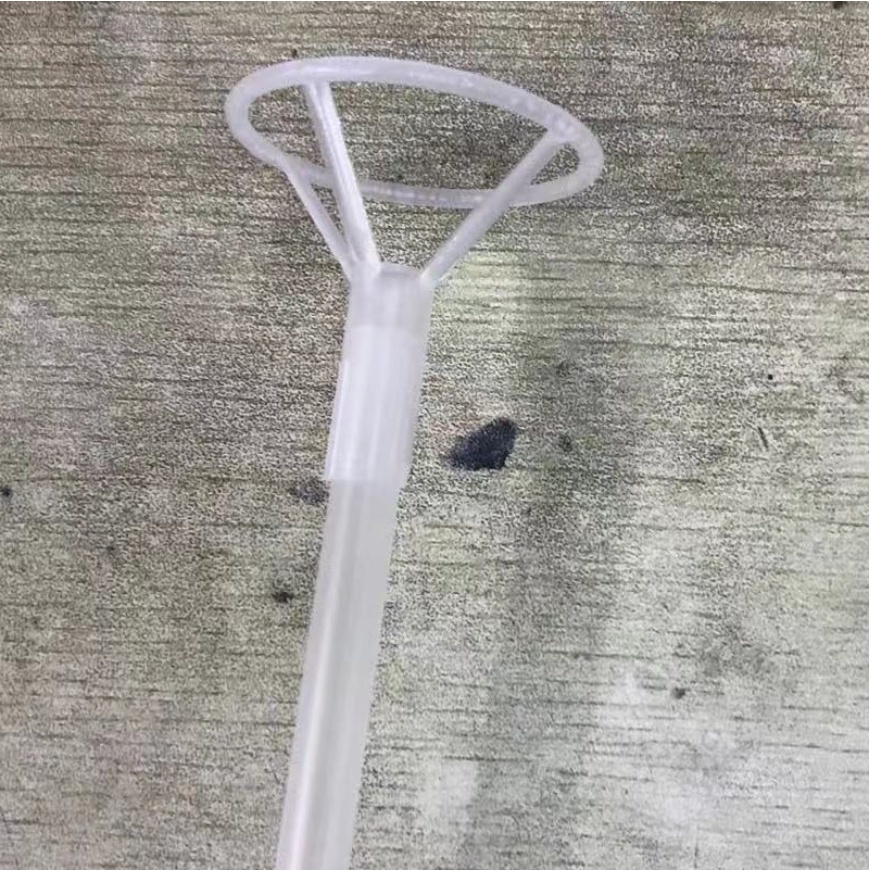 Bộ 10 Miếng Dán Bong Bóng Trang Trí Trong Suốt 40CM