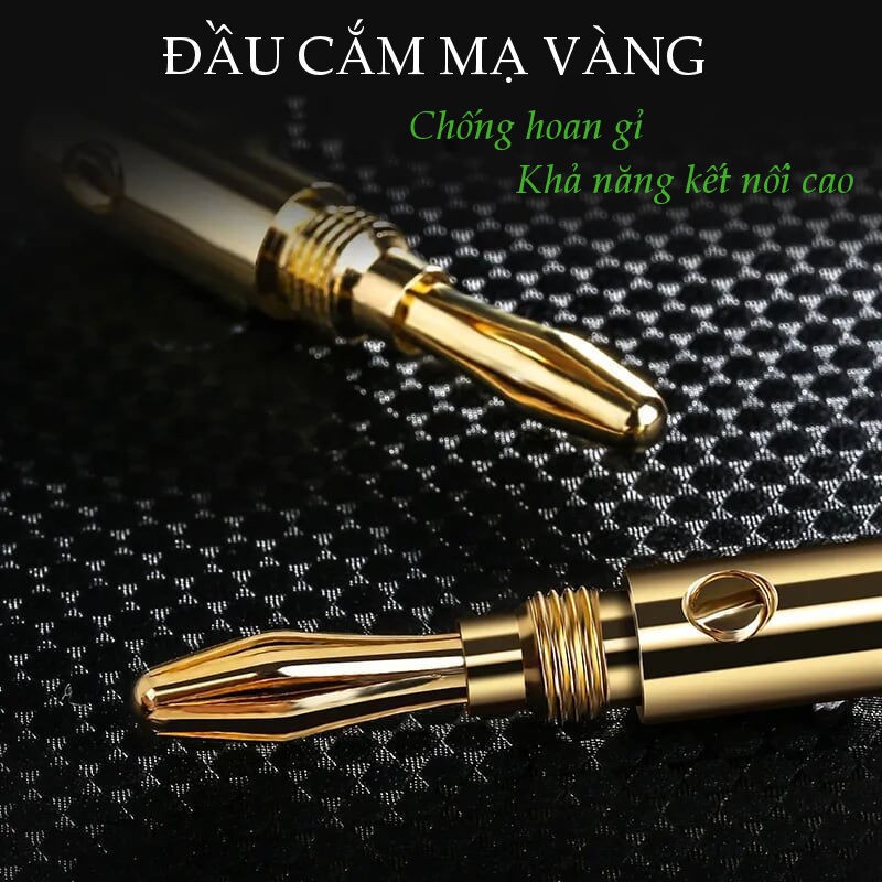 Dây Audio Jack Bắp Chuối 1M Ugreen 50536 - Hãng chính hãng