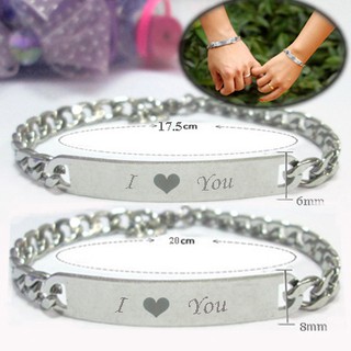 Lắc tay cặp đôi I Love You