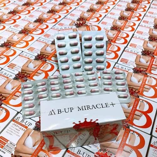 nở ngực, mông B-Up Miracle + 60 viên Nhật Bản