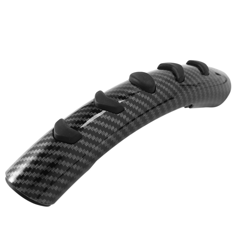 1 Cặp mô hình sợi Carbon Vô lăng Vỏ chống trượt Trang bị lại Vỏ Silicone tăng cường Nguồn cung cấp nội thất Tay cầm chống mồ hôi