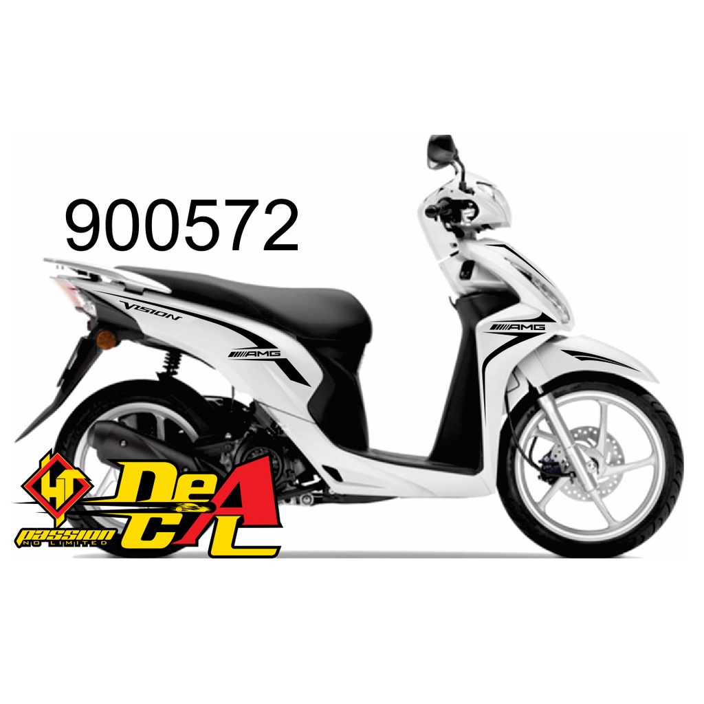 Tem Rời Chất Liệu UV-3M Vision AMG V1 ĐỦ MÀU Cực Đẹp #Temxemay #Vision #Temroi #Temxe #TemRoi #AMG #Honda