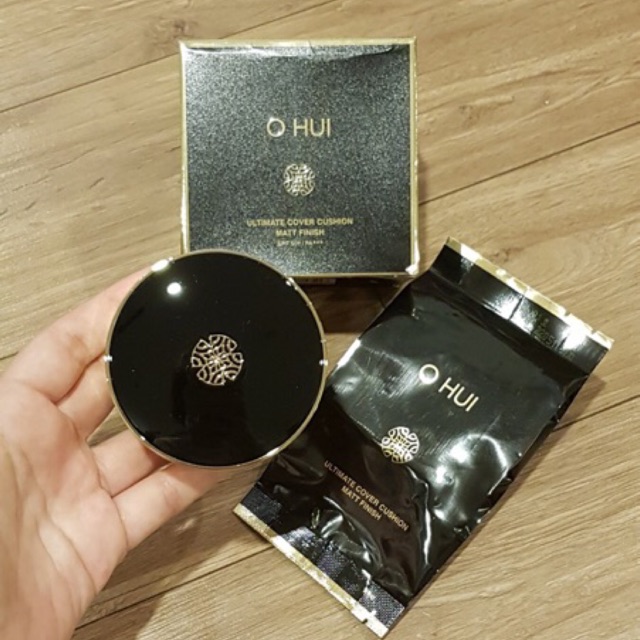 SET PHẤN NƯỚC OHUI ULTIMATE COVER CUSHION MATT FINISH DÀNH CHO DA DẦU, hỗn hợp SỈ