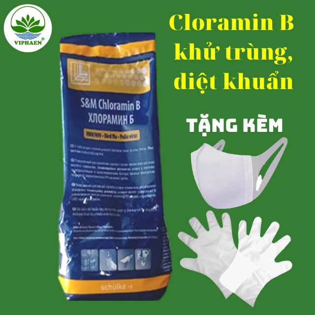 [Chính hãng] Cloramin B Séc 25%, Chloramin S&M Schulke Tiệp Khắc, Bột khử trùng nước, sát khuẩn đồ dùng