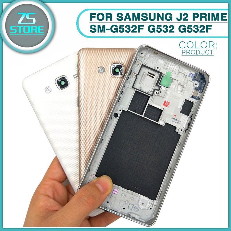 Nắp lưng đậy pin + khung giữa thay thế cho SAMSUNG J2 PRIME G532 G530 G531