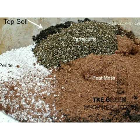 Đá vermiculite - đá vơ mi - trộn giá thể trồng sen đá, bonsai, cây cảnh 200gr