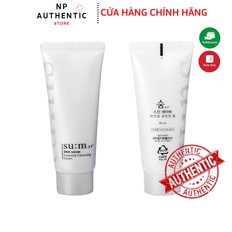 [GIÁ SỈ] SỮA RỬA MẶT SU:M 37 SKIN SAVER