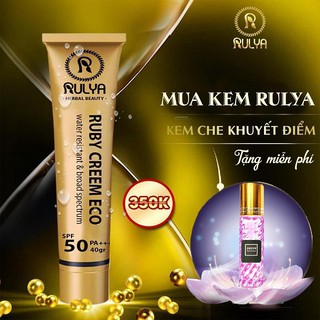 Kem Nền Che Khuyết Điểm Chống Nắng RULYA - Tặng kèm nước hoa Queen Perfume