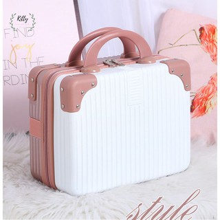 vali du lịch , túi đựng hành lí xách tay 14 inch nhỏ nhẹ  , côp đựng mỹ phẩm