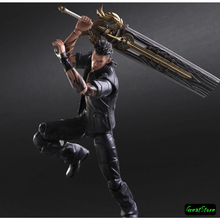 ( SẴN ) MÔ HÌNH FINAL FANTASY Gladiolus PA FIGMA FIGURE 26 cm CỬ ĐỘNG ĐƯỢC